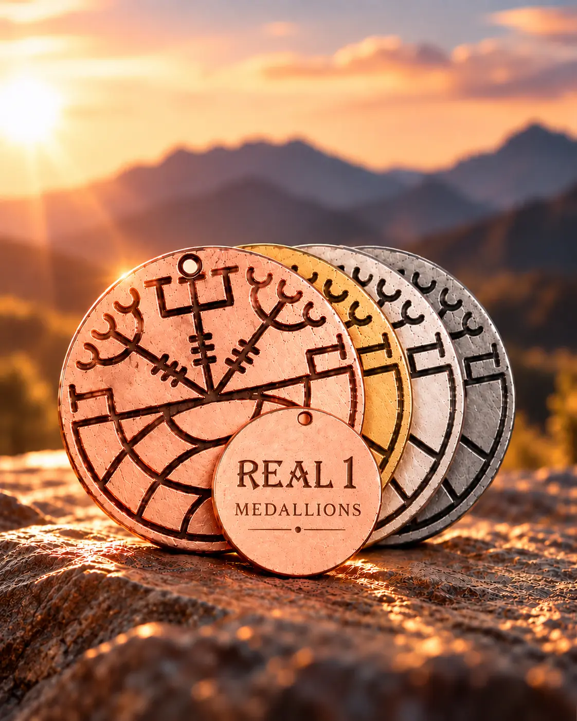 Real 1 Medallion - Precious Metals 1 Real 1 Medallion - Precious Metals